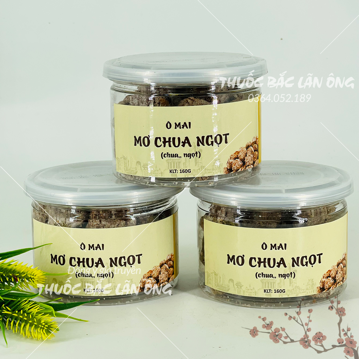 Ô mai mơ chua ngọt đặc sản Hà Nội (Xí muội chua ngọt, đồ ăn vặt)