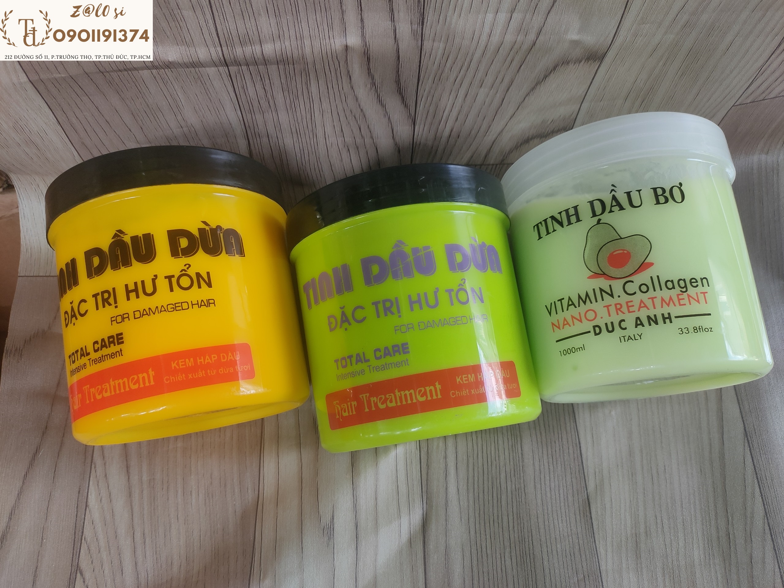 Hấp tinh dầu Đức Anh Dừa, Bơ dùng để xả tóc hạn chế hư tổn