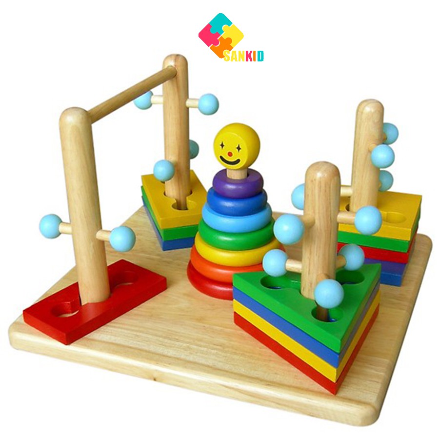 [Hoàn Tiền 10%]Đường luồn lý thú - Đồ chơi gỗ Winwintoys