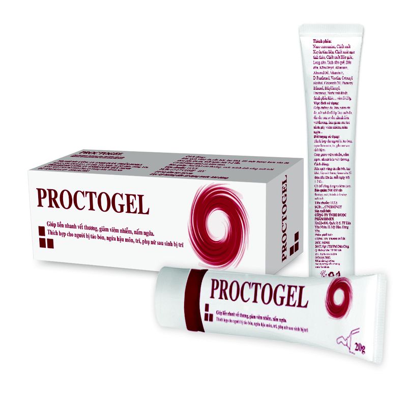Gel bôi trĩ Proctogel - Tuýp 20g