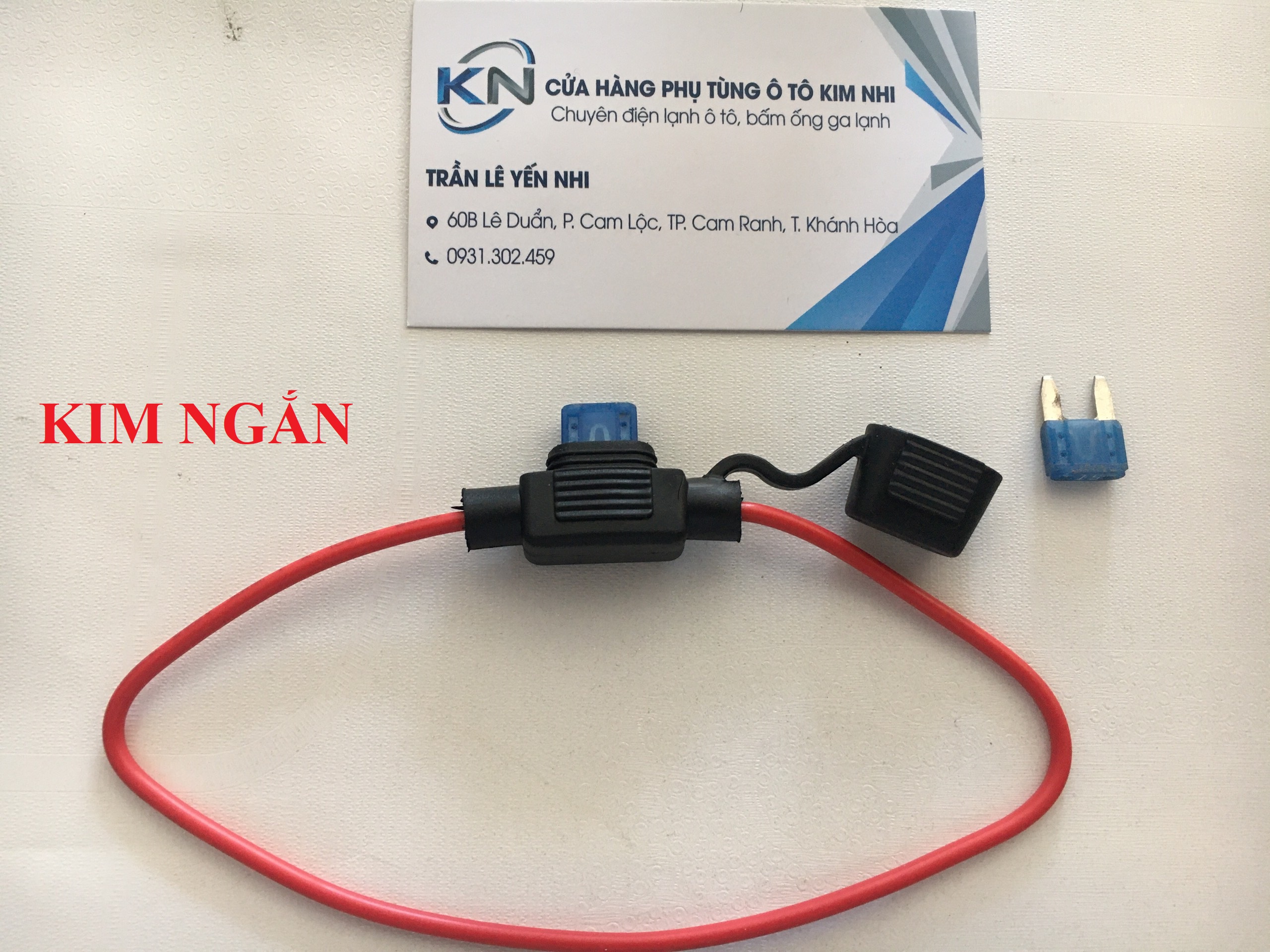 Hộp cầu chì chống nước dành cho cầu chì kim ngắn dây 16AWG