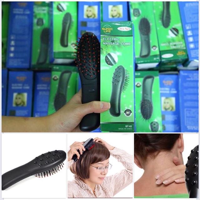 Lược chải tóc mat-xa da đầu