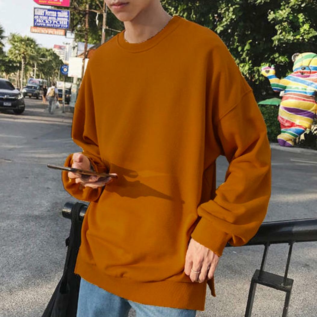 ÁO HOODIE NAM TRƠN KHÔNG NÓN CỰC CHẤT