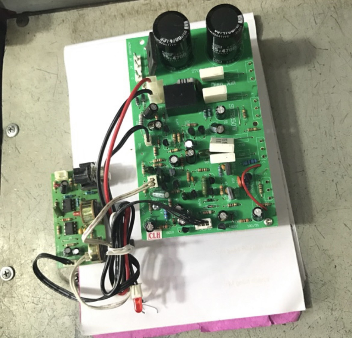 Mạch loa sub 4 sò 250w - bo mạch loa sub: