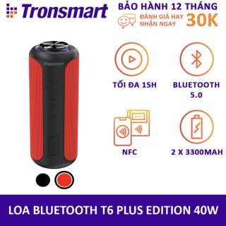 Loa Bluetooth 5.0 Tronsmart T6 Plus T6 Plus Upgraded Công suất 40W Hỗ trợ thumbnail
