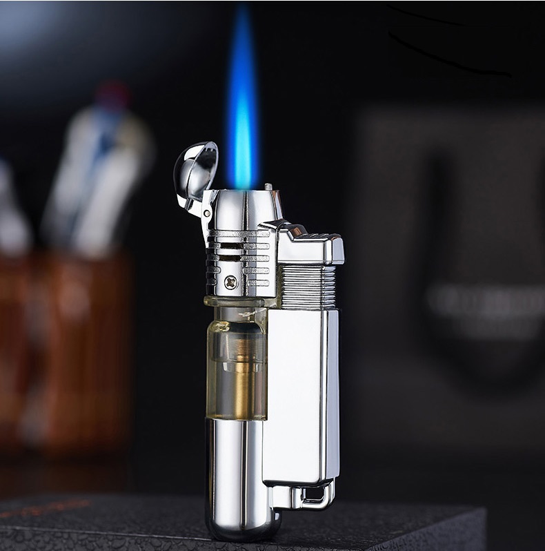 Bật Lửa Vỏ Kim Loại HB-863 Dùng Gas Lửa Tia