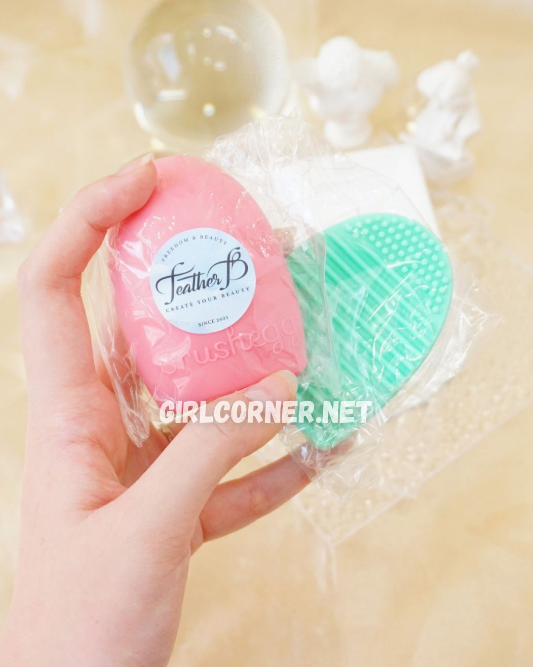 Cục giặt cọ Feather B
