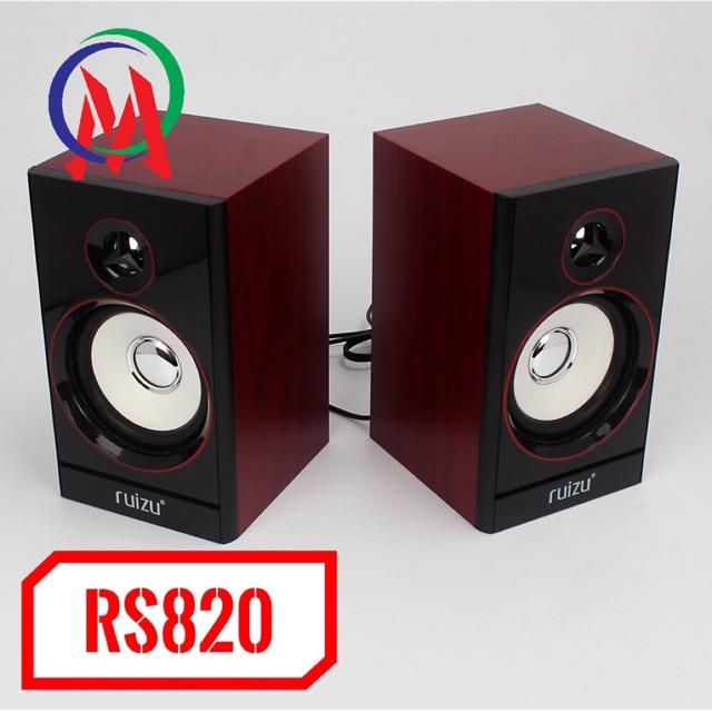 [HCM][HÀNG ĐẸP GIÁ RẺ ÂM THANH HAY] Loa vi tính 2.0 Ruizu RS-820