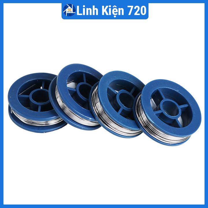 Thiếc hàn điện tử Sn63/37 0.8mm dài 90cm (giá 1 cuộn)