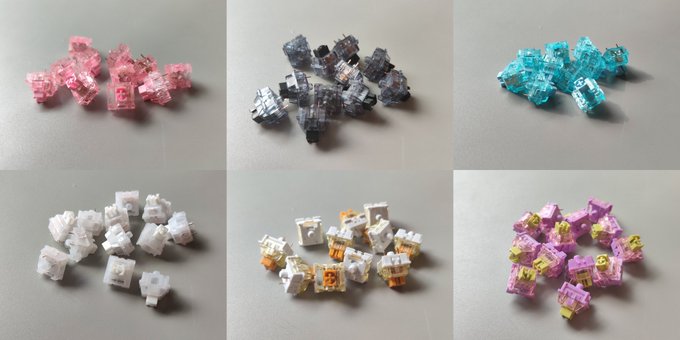 Set Akko CS switch (45 switch)