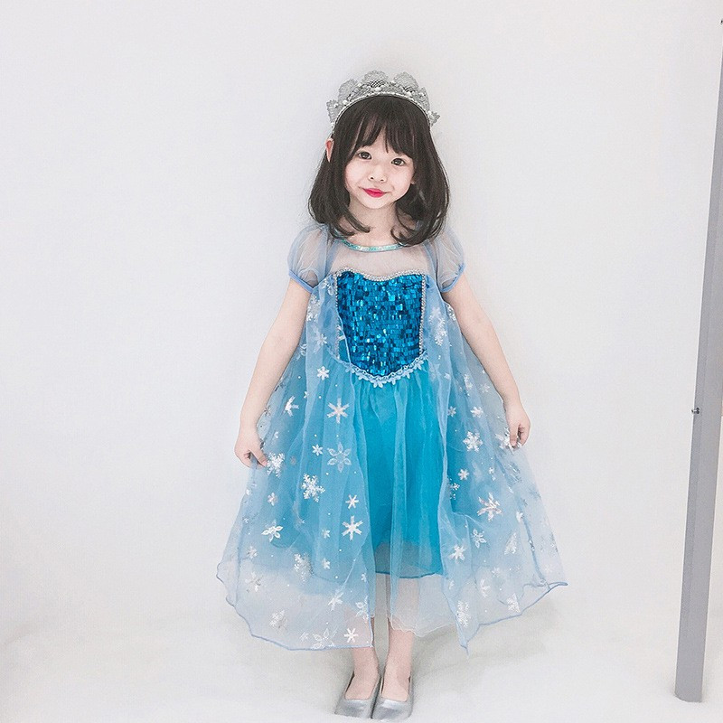 [HÀNG LOẠI 1] Đầm Elsa dài Váy đầm công chúa Elsa