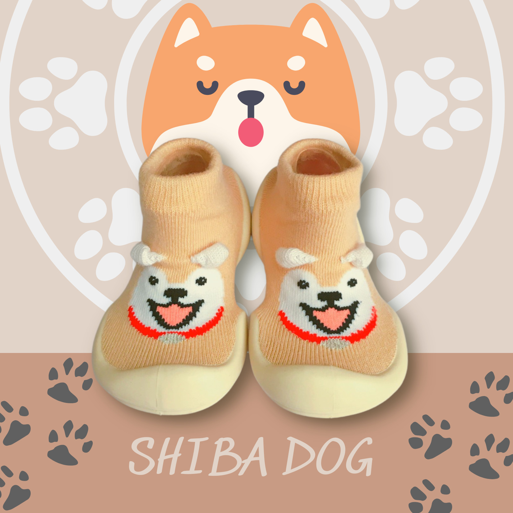 SHIBA DOG- Giày tập đi cho bé cưng MADE IN KOREA