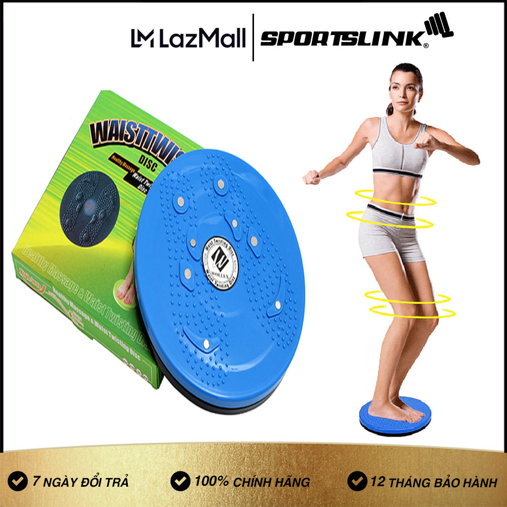 Đĩa xoay eo tập thể dục Waisttwisting Diet 360 độ (Xanh)