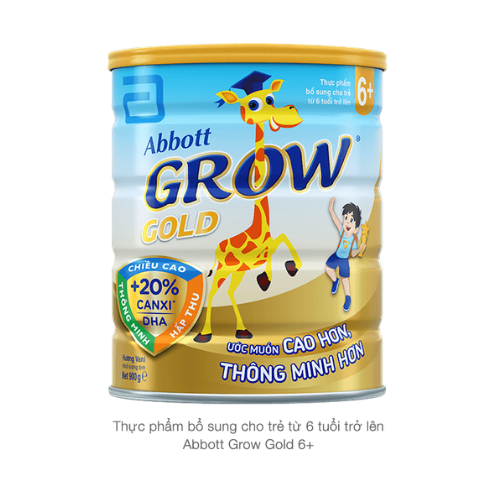 Sữa Bột Abbott Grow 6+ 900g