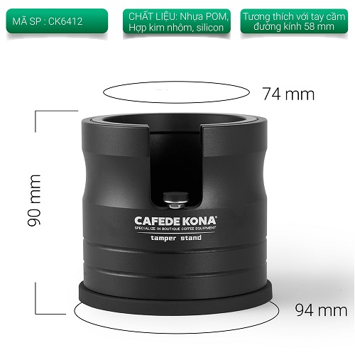 Giá đỡ tay cầm hỗ trợ nén cà phê espresso