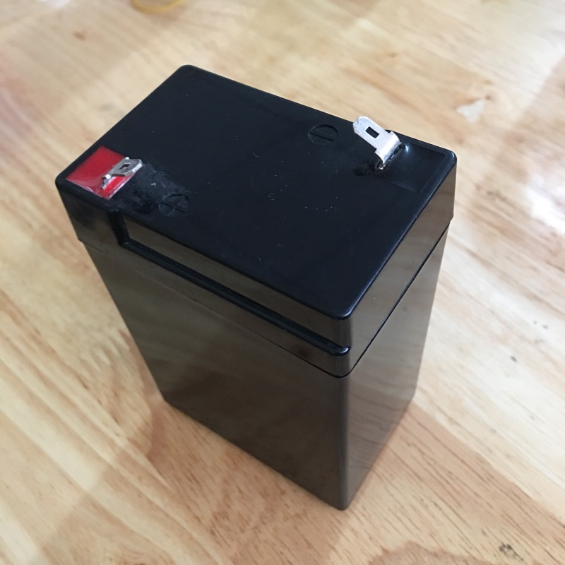 Bình pin lithium 6V 5Ah thay thế cho đèn sạc, quạt sạc