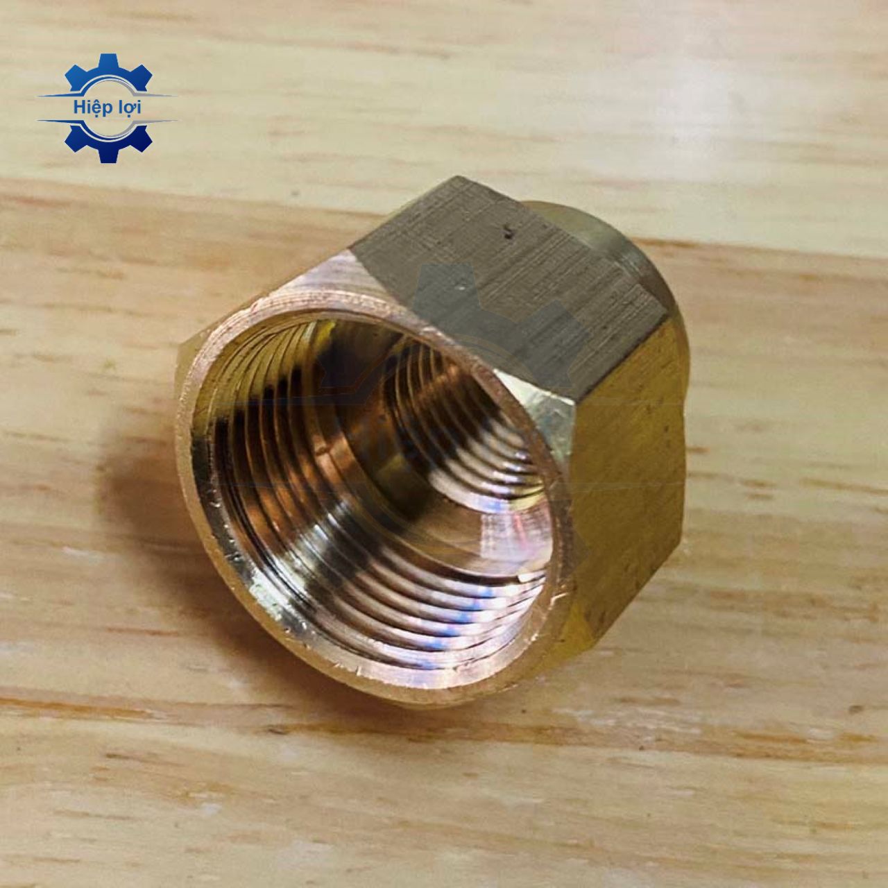 Nối ren đồng 22 măng sông thau – nối ống kín khí, lắp nhanh cho hệ thống khí nén nước