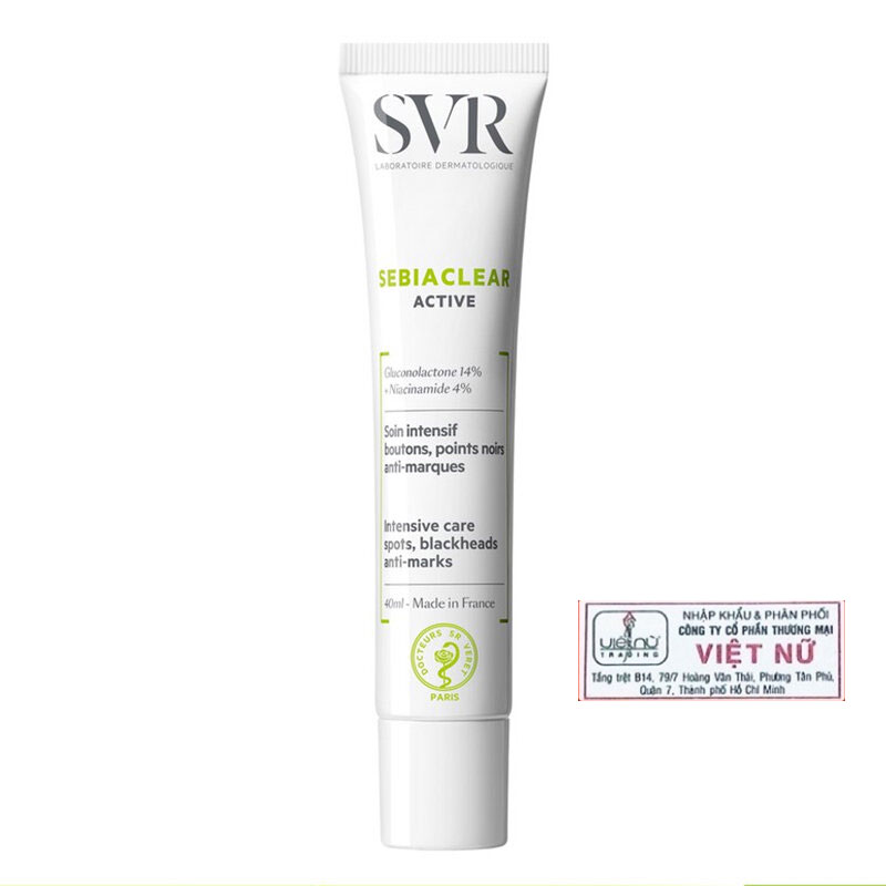 Kem SVR Sebiaclear Active Giảm Mụn và Dầu Nhờn 40ml
