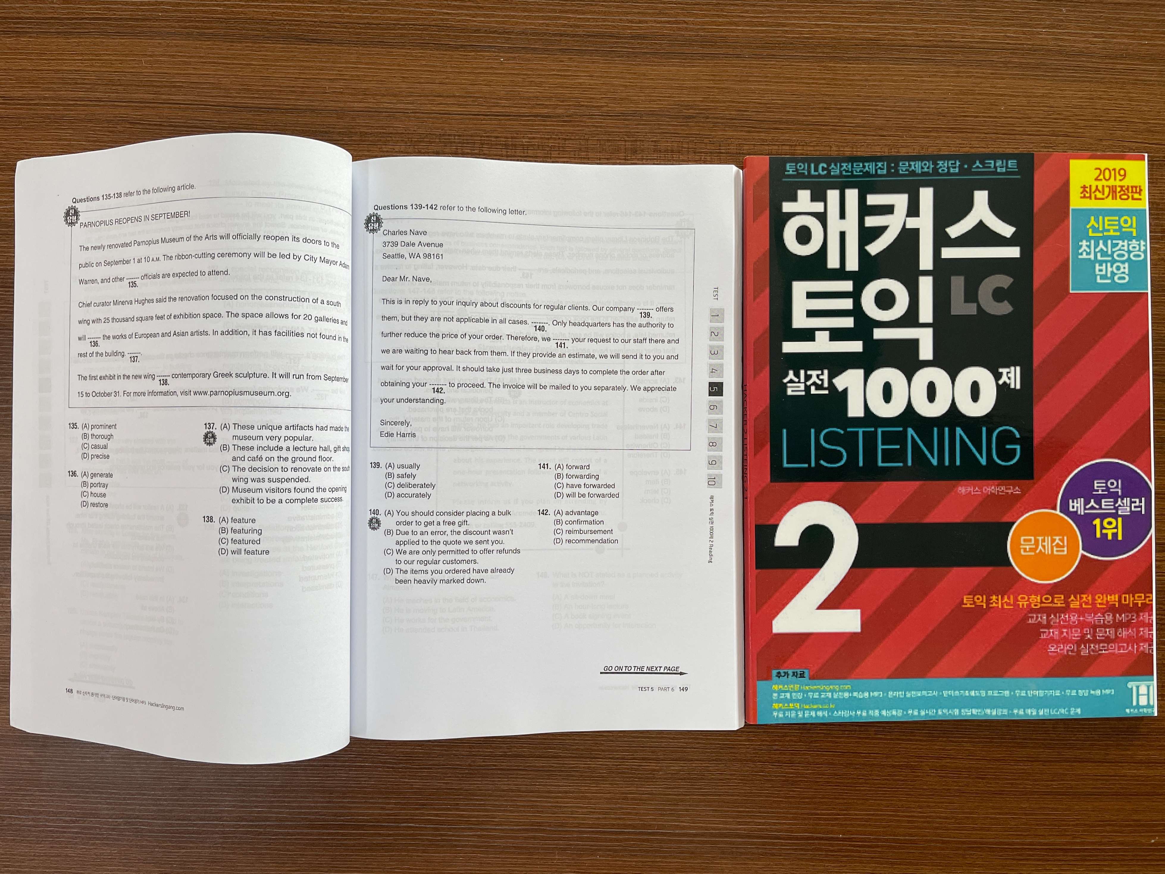 Sách Hacker TOEIC 2 ,file nghe và đáp án gửi qua mail
