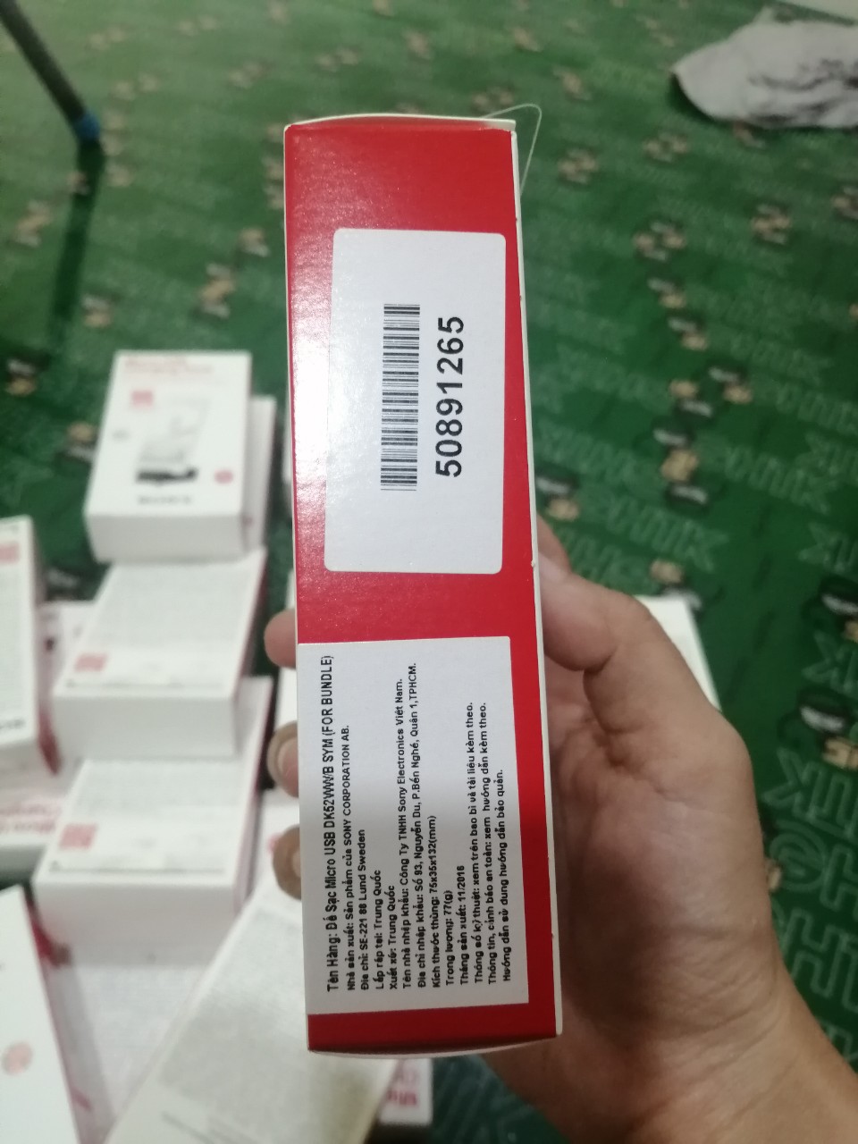 DOCK SẠC ĐIỆN THOẠI SONY MICRO USB - CHARGING DOCK DK52