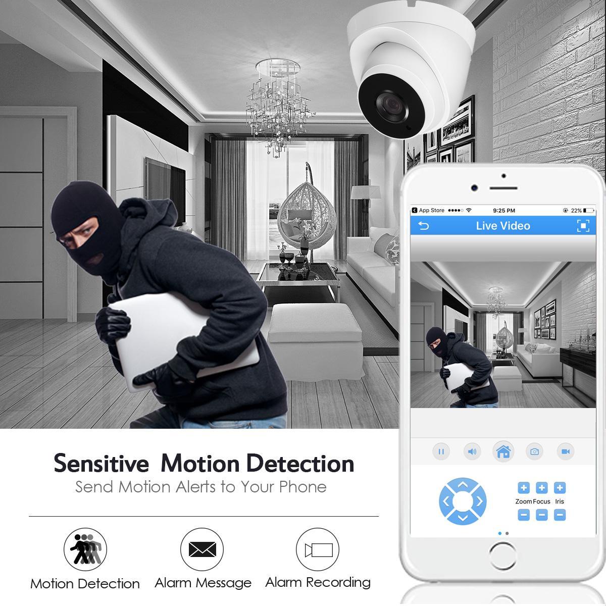 Bộ 2 Camera CVI 2.0M Elitek ECC-11013+ Đầu Ghi+ Ổ Cứng 250GB