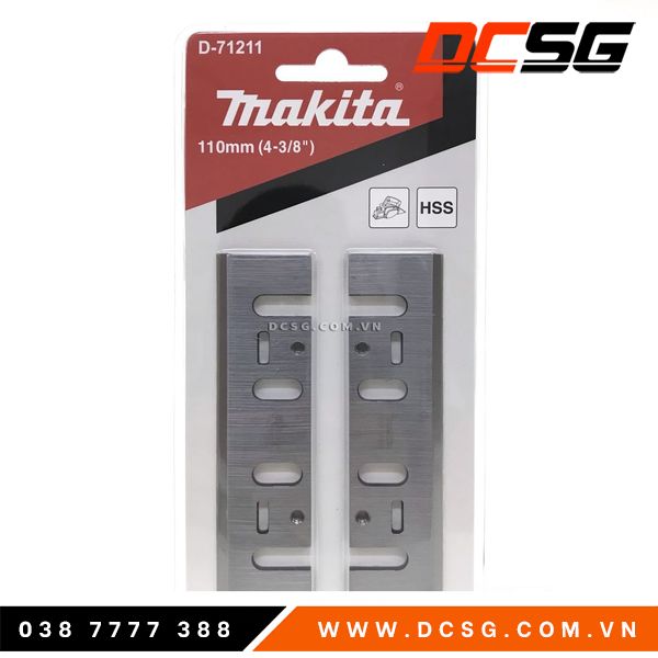 Bộ lưỡi bào 110mm/1911b makita d-71211