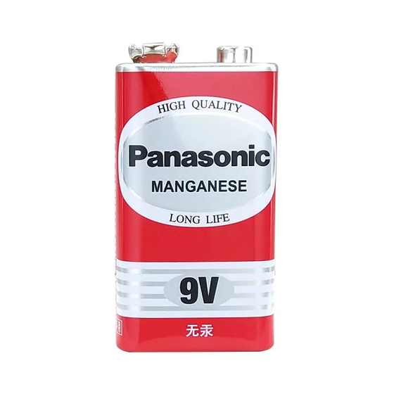 Pin 9V vuông hiệu suất cao Panasonic (1 viên) # pin