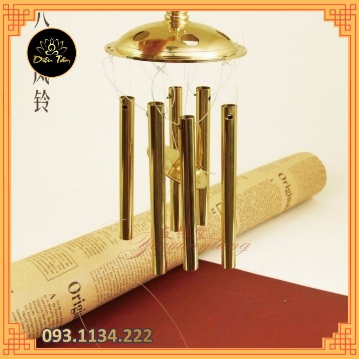 brass wind chime