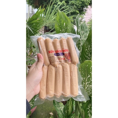 Xúc xích đức thịt heo bịch 500gr (giao tphcm)