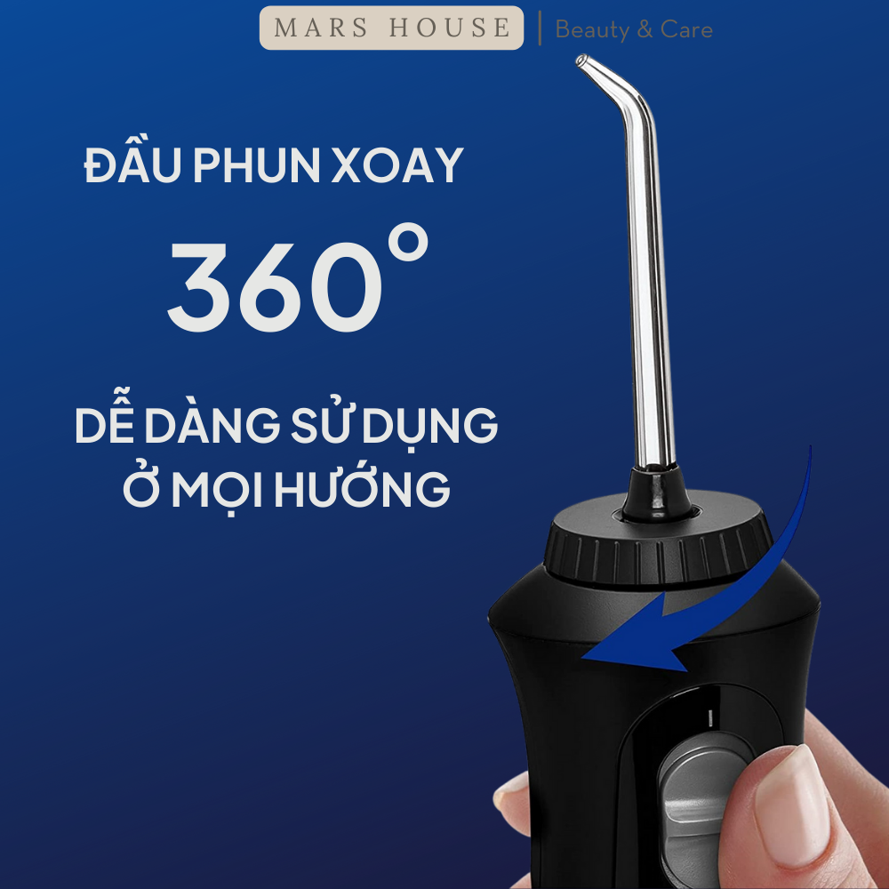 Máy Tăm Nước Waterpik WP-462W Hàng Mỹ