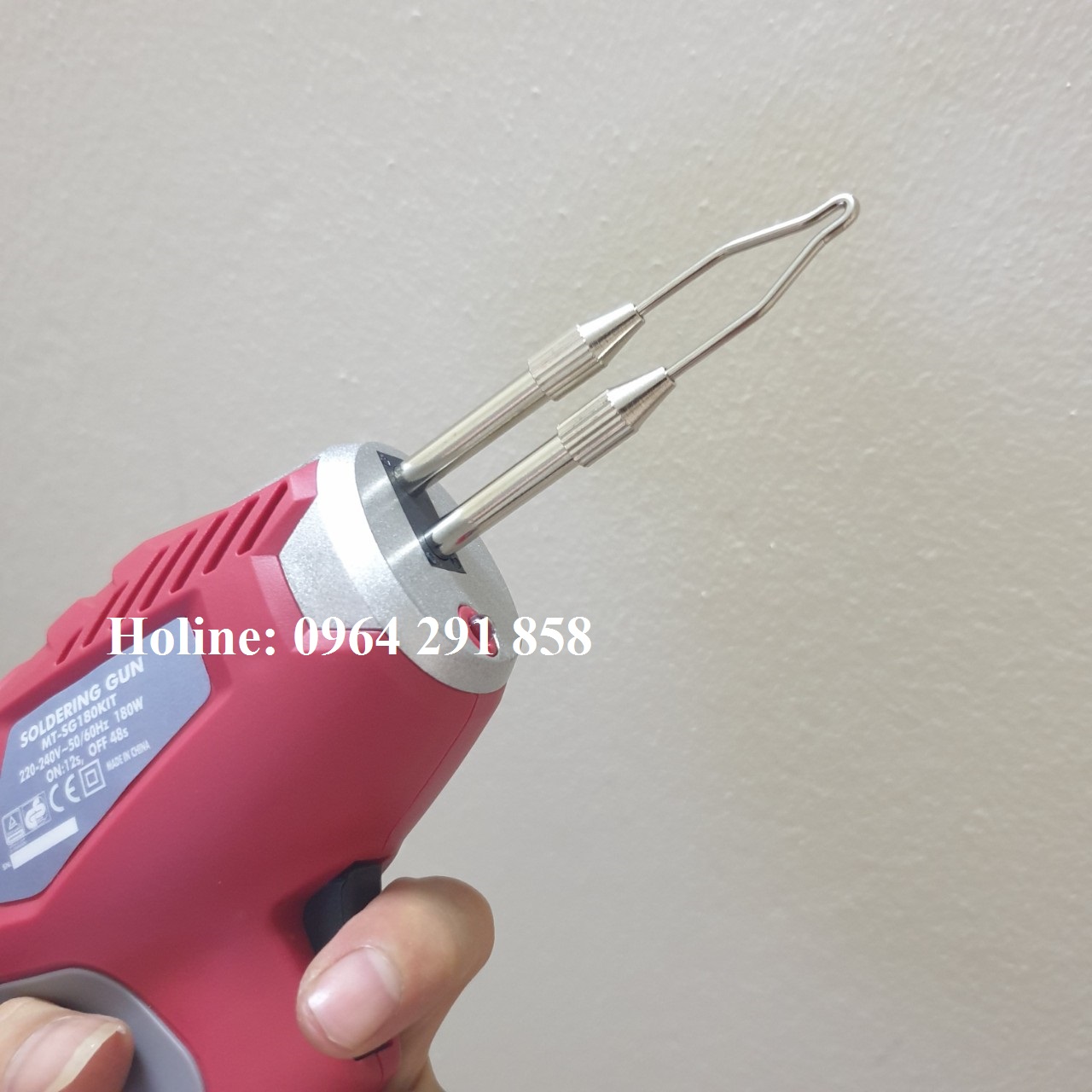 Mỏ hàn thiếc nhật 180W - mỏ hàn chì nhật 180W mỏ hàn xung nhật Full bộ có hộp và thiếc nhựa hàn