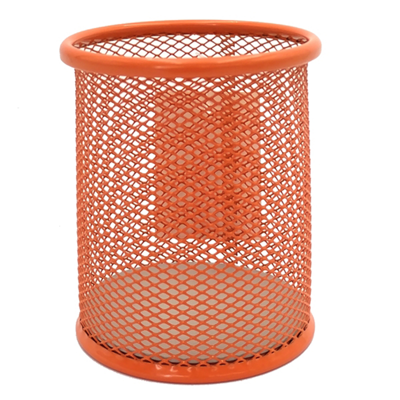 Cốc cắm bút kim loại nhiều màu 9153