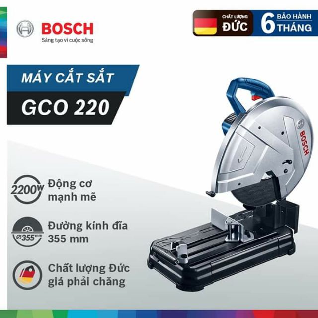 MÁY CẮT SẮT BOSCH GCO 220