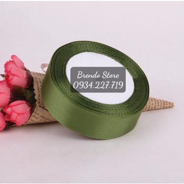 [ Brendo Store ] - Ruy băng lụa bản 2cm