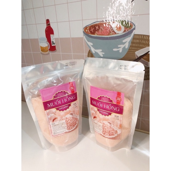 Muối Hồng Hymalaya Organic 500g