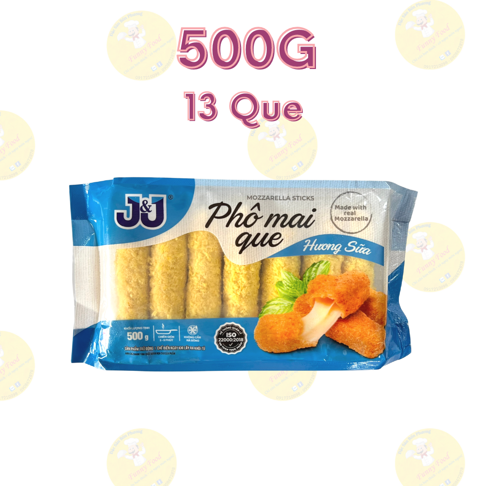 Phô Mai Que Mozzarella LC - [Loại Ngon Nhiều Phô Mai] - 13 Que - [Ship Hỏa Tốc HCM] - Funnyfood