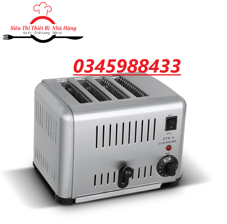 Máy nướng bánh sanwich 4 lát