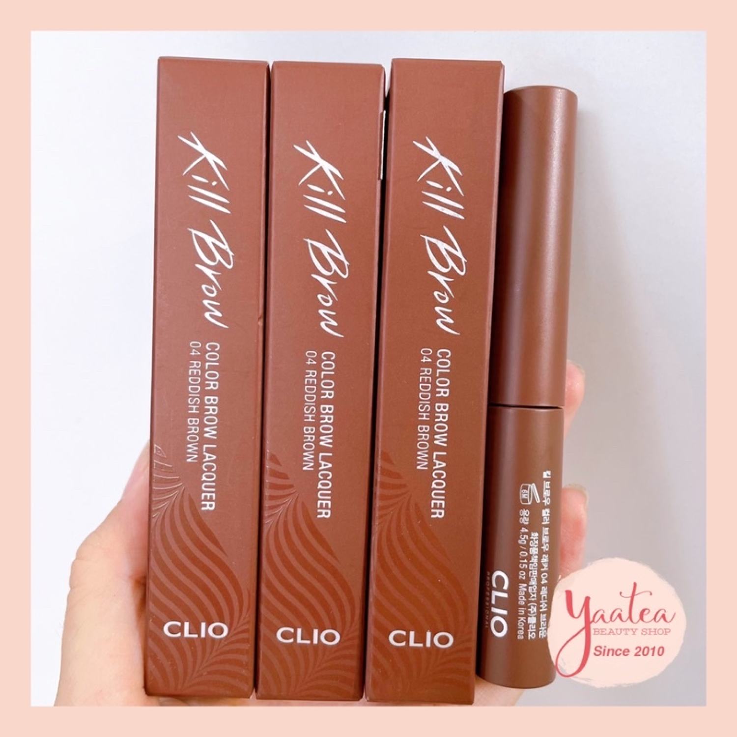 Mascara Chân Mày Clio Kill Brow Color Brow Lacquer 4.5g