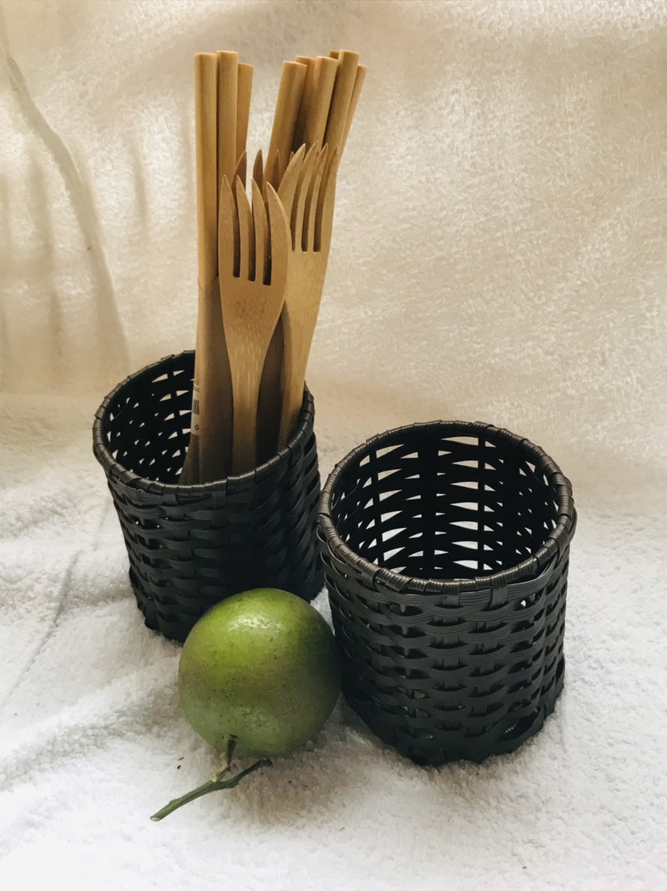 Rổ Nhựa Giả Mây Hình Tròn Và Oval