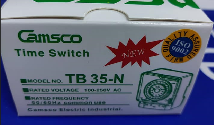 Timer 24H, Công Tắc Thời Gian, Bộ Hẹn Giờ Camso TB-35N