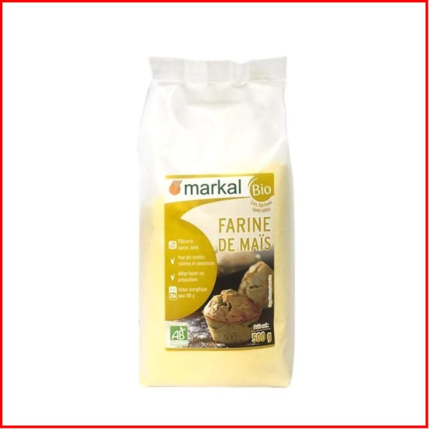 Bột Bắp Hữu Cơ Hạt Mịn Markal 500g - GiftLife
