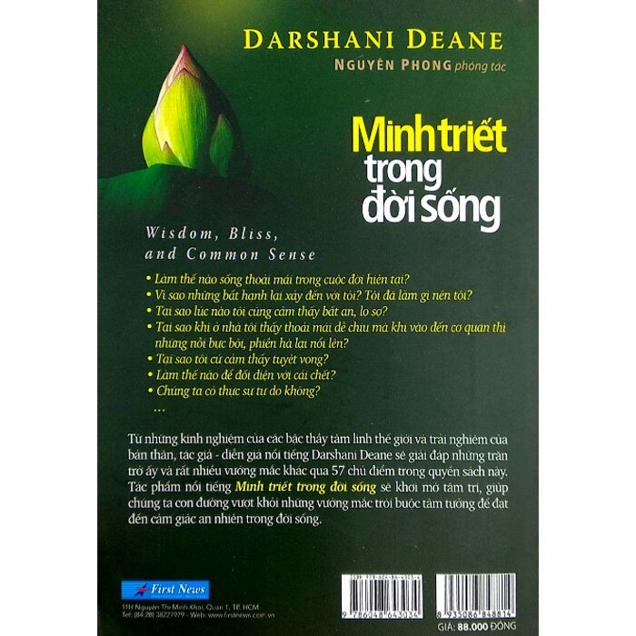 Sách -  Minh Triết Trong Đời Sống