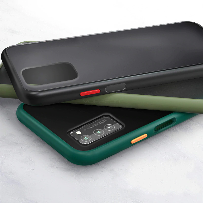 Ốp lưng Galaxy Note 20 Ultra nhám mờ viền màu Rock