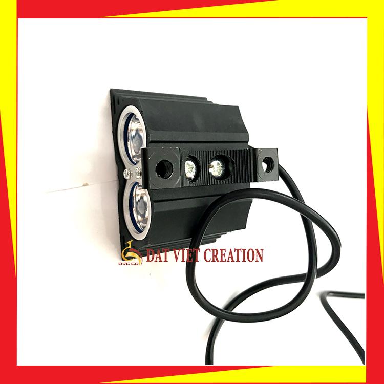 Đèn trợ sáng xe máy X2 ZAHA tặng Công tắc on/off