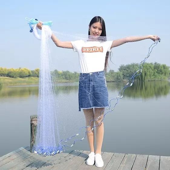 Chài lưới bắt cá cao cấp - 3m2, chài lưới tiện dụng
