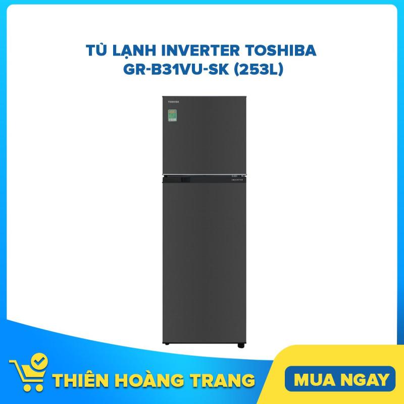 Tủ Lạnh Inverter Toshiba GR-B31VU-SK (253L)