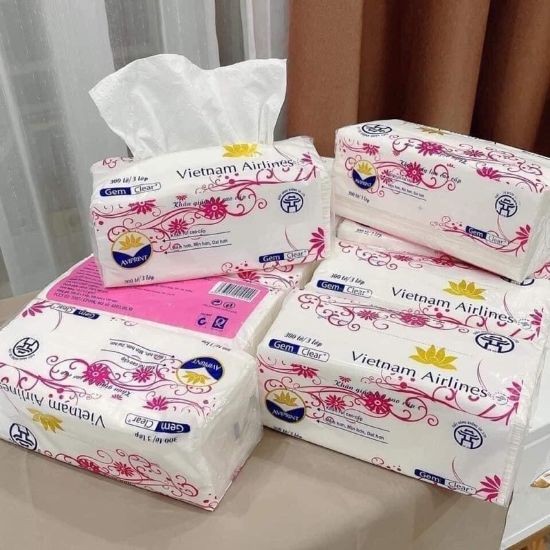 Giấy ăn rút Hàng Không khăn rút Hàng không VN Air line