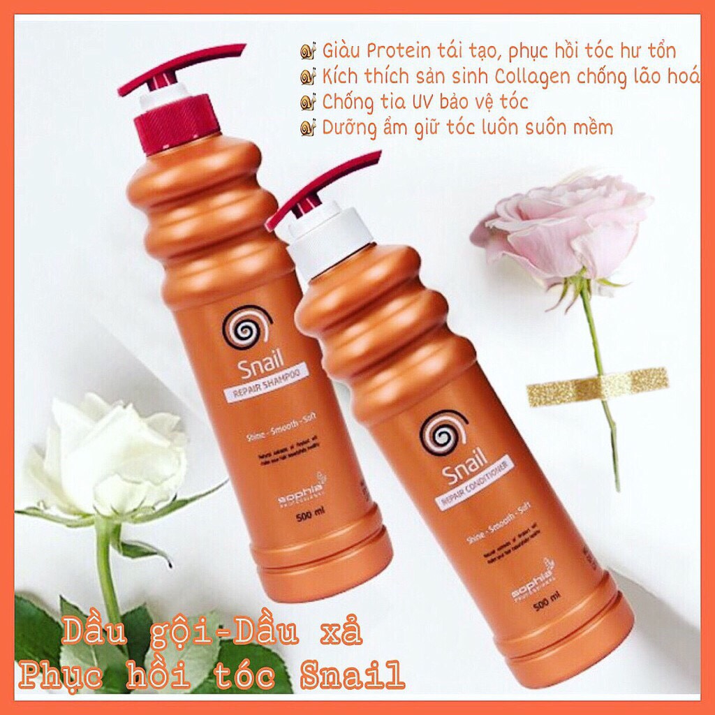 Snail Sophia Conditioner Shampoo 500ml