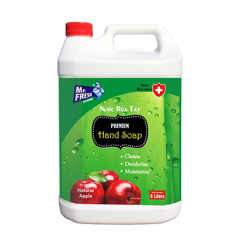 [HCM]Nước rửa tay Mr.Fresh 5L ( hương táo  dâu  quế )