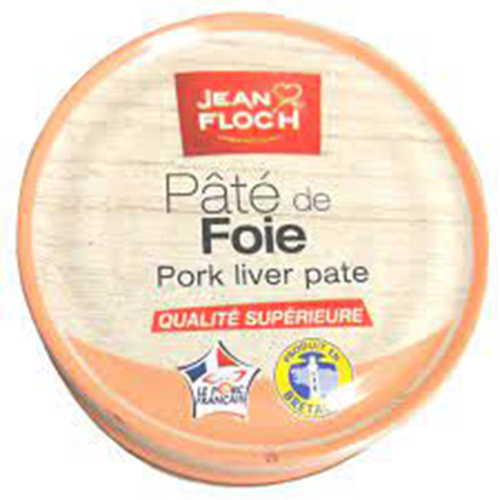 Pate gan heo Pate de Foie JEAN FLOCH của Pháp hộp 130gr